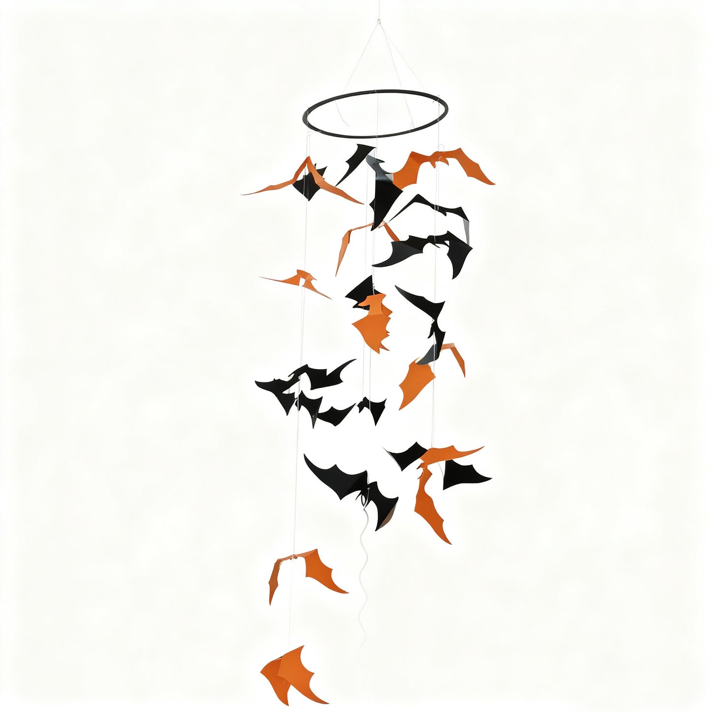 Halloween Bat Paper Hanging Mobile Ornaments