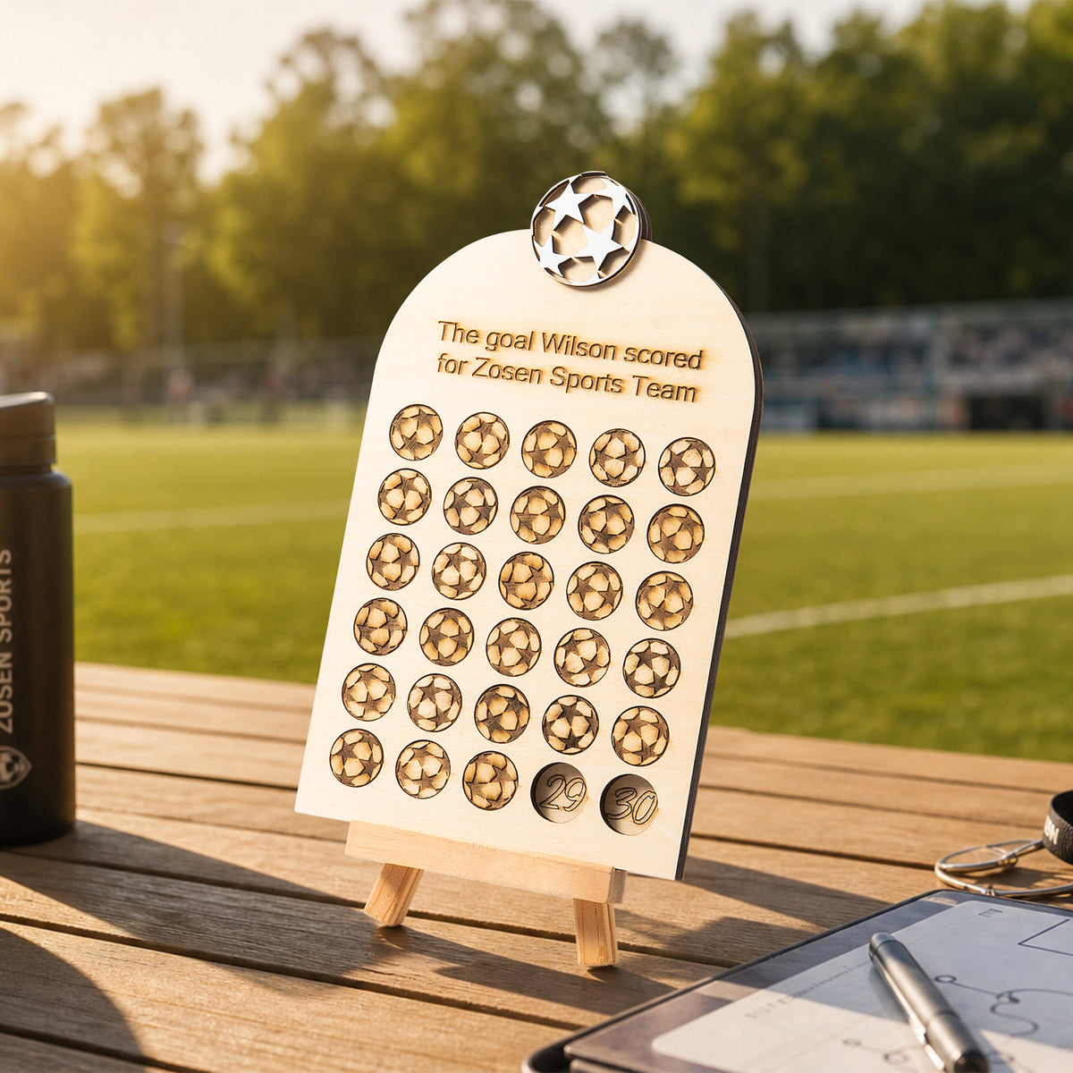 Soccer Team Goal Scoreboard
