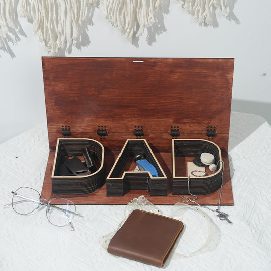 Fathers Day Wooden Box Organizer