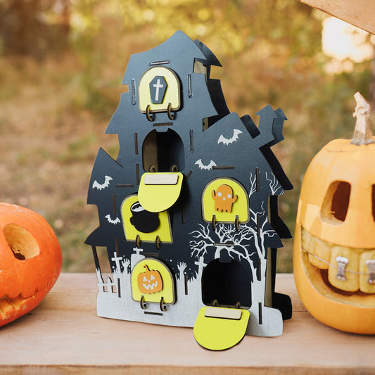 Halloween Haunted House Blind Box Mansion