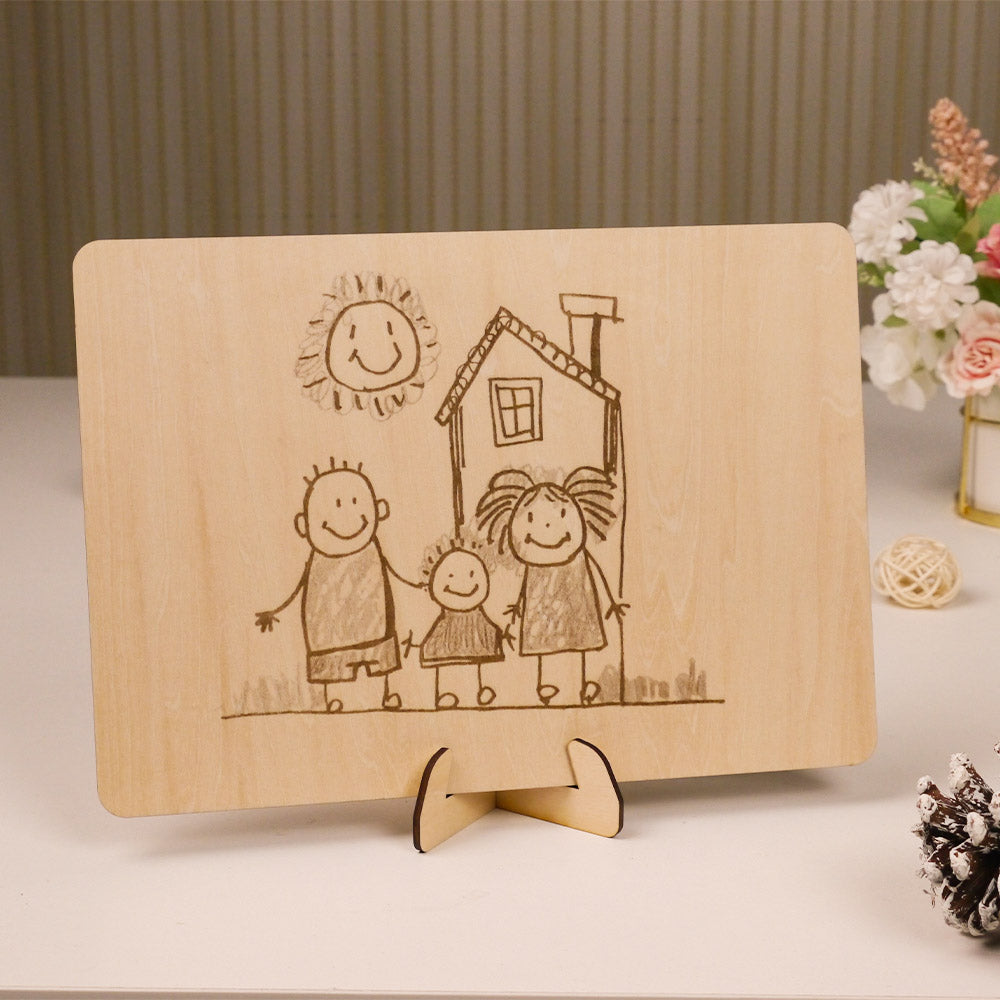 Wooden Drawing Board 01