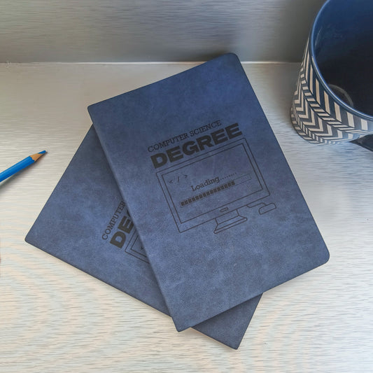 School Major Subject Notebook Pattern Engraving