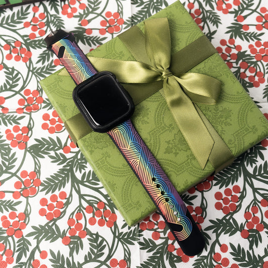 Colorful Watch Band Strap Engraving