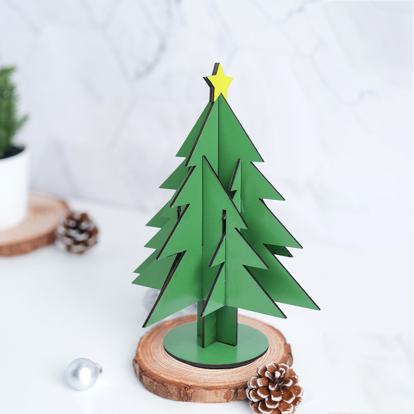 Wooden Christmas Tree