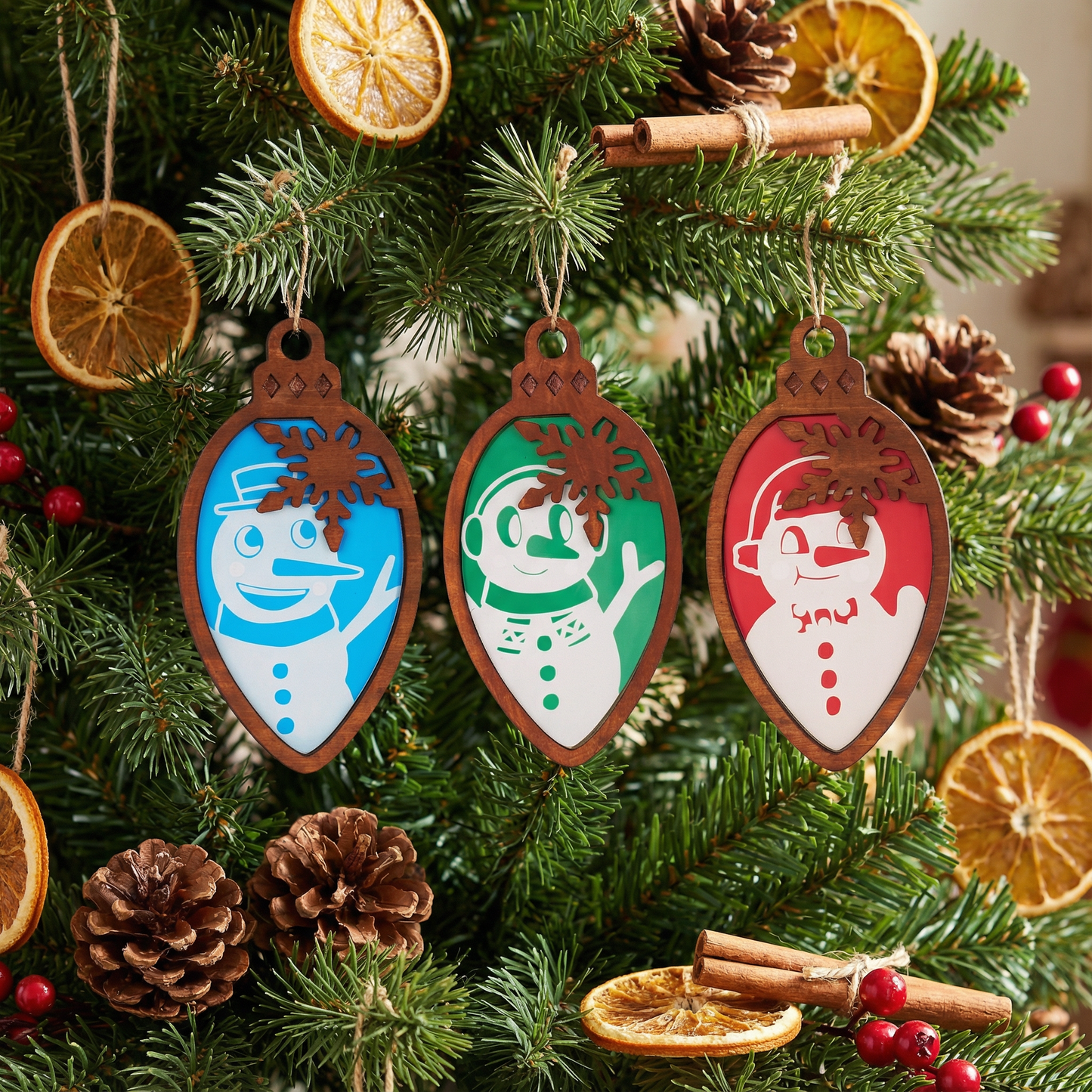 Christmas Snowman Ornament