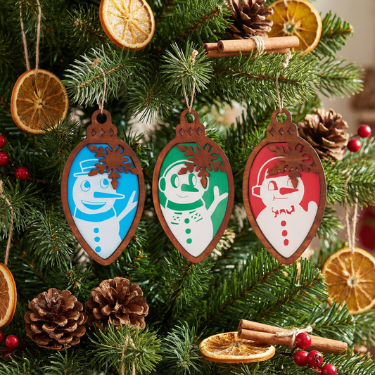 Christmas Snowman Ornament