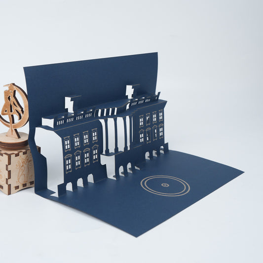 White House Pop-up Greeting Card