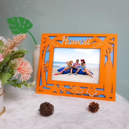 Hawaii Tropical Photo Frame 02