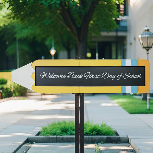 First day of school signage