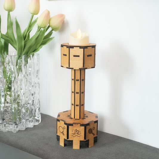 Olympic Torch Candle Tealight Holder