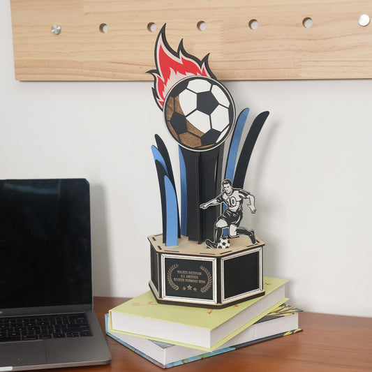 Football Soccer Champion Trophy