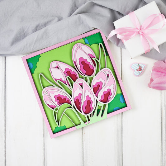 Tulip Flower Ornaments