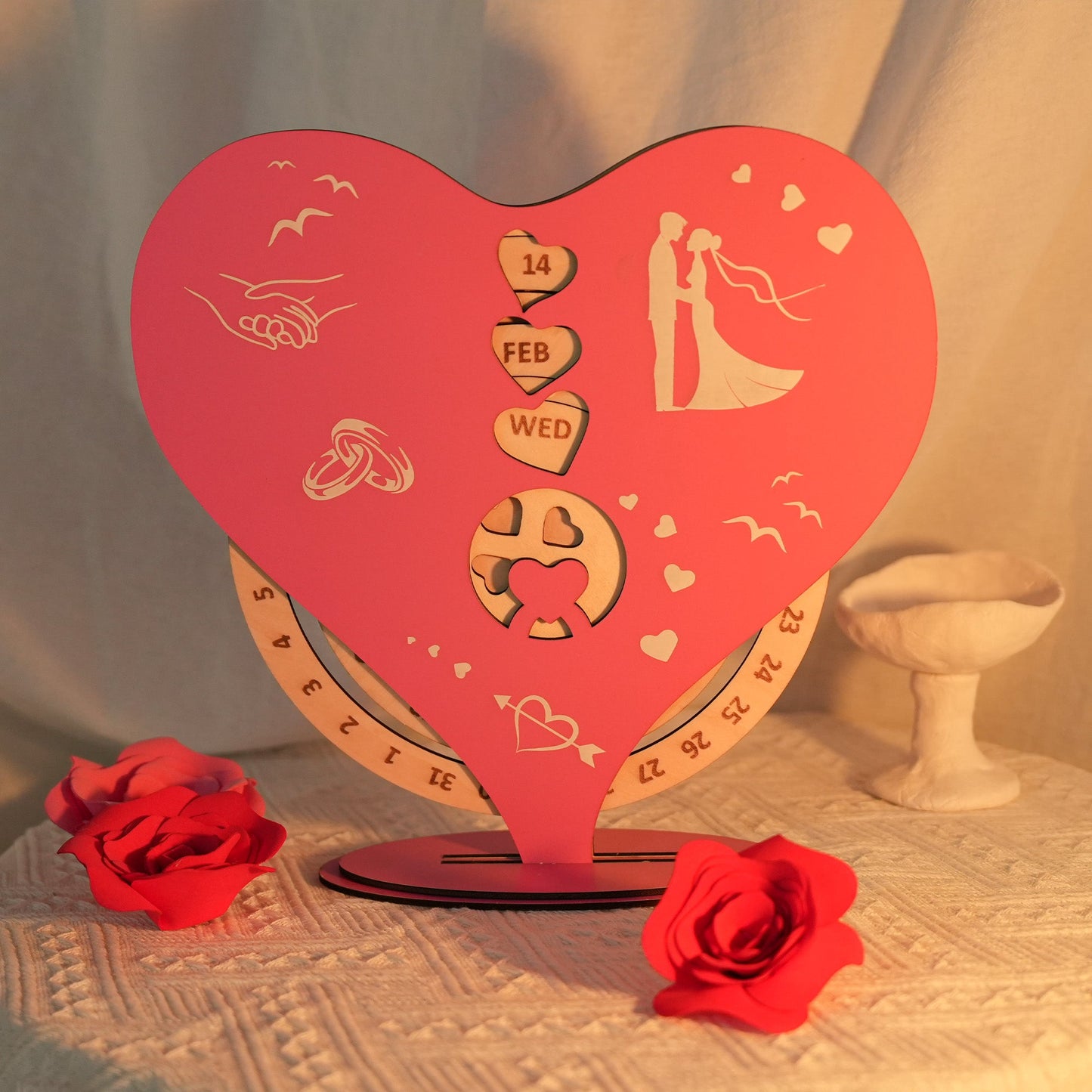 Valentine's Day Perpetual Calendar