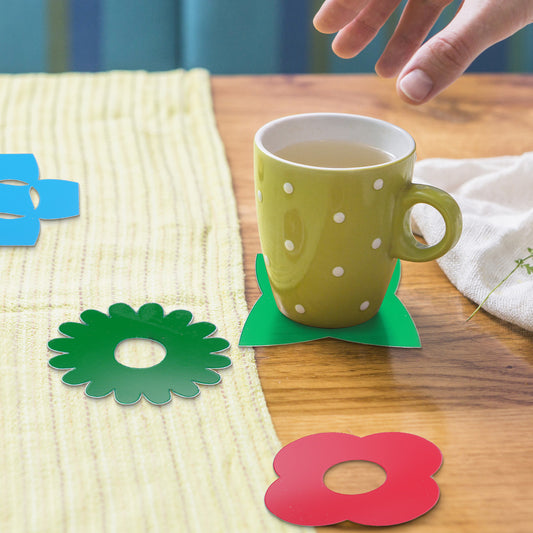 Shapes acrylic coasters