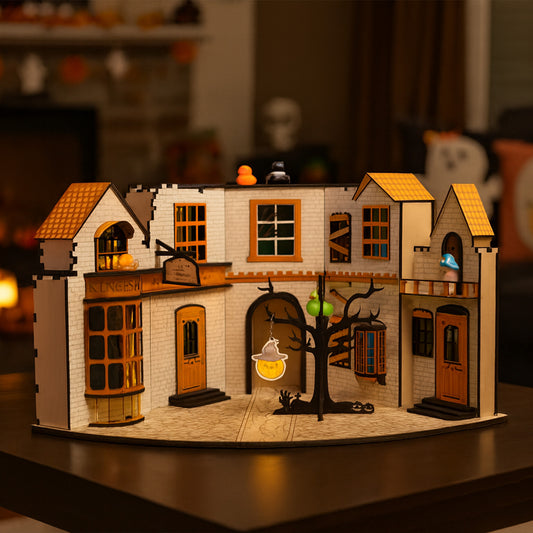 Halloween Town Square Model