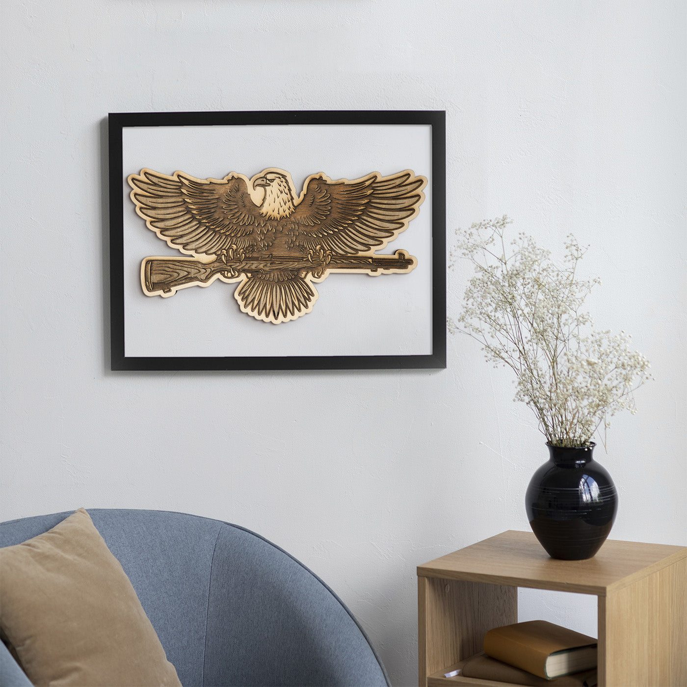 Hunting Culture Eagle Wall Art