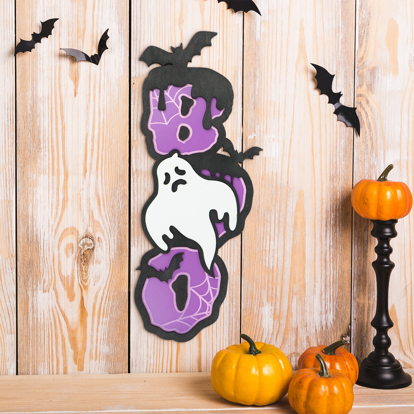 Halloween Boo Ghost Wall Art