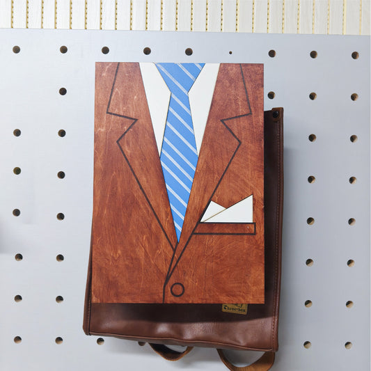 Suit wooden shoe box gift box