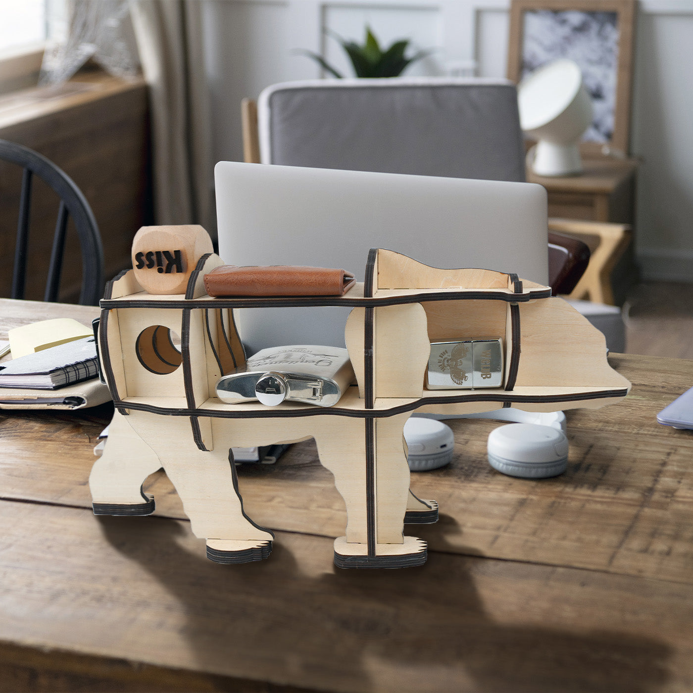 Bear Desktop Shelf