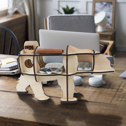 Bear Desktop Shelf