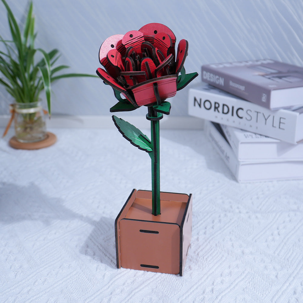 Wooden Rose