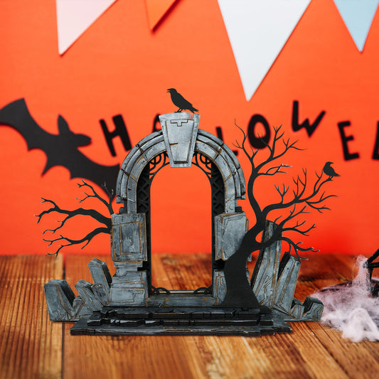 Halloween Magic Portal Door Cell Phone Holder