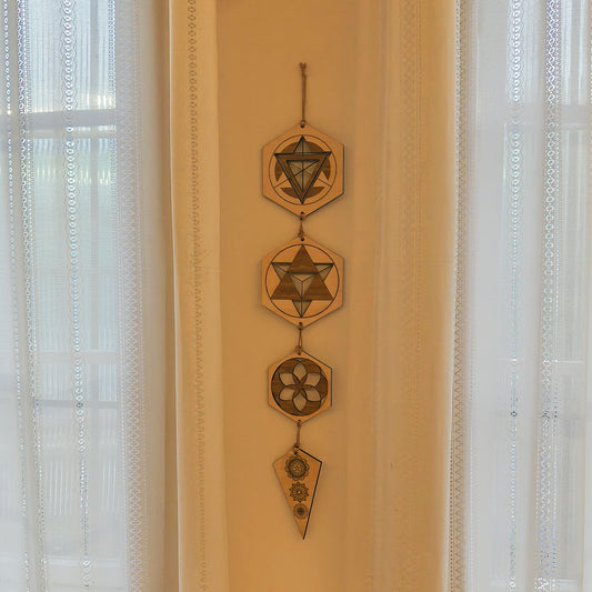 Wooden Hanging Decoration Art