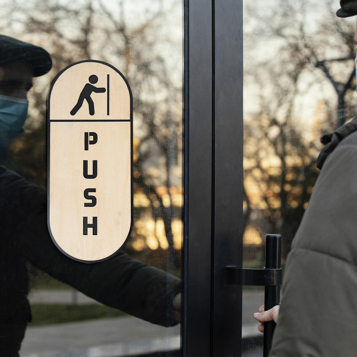 Push and Pull Door Signage – WeCreat Projects