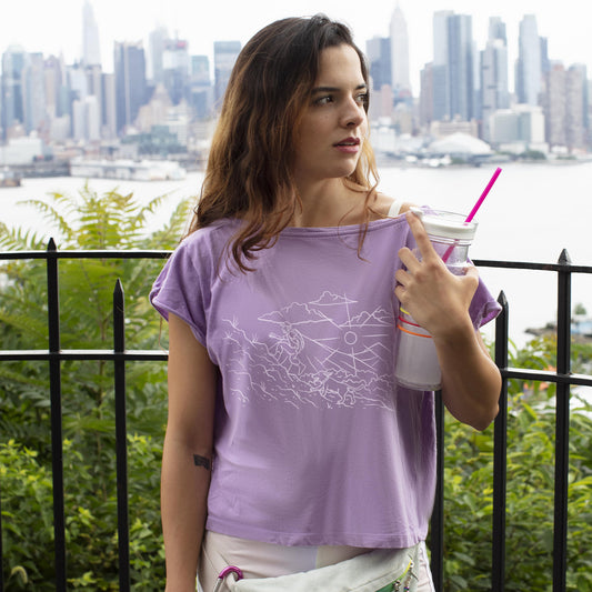 Outdoor T-shirt engraving