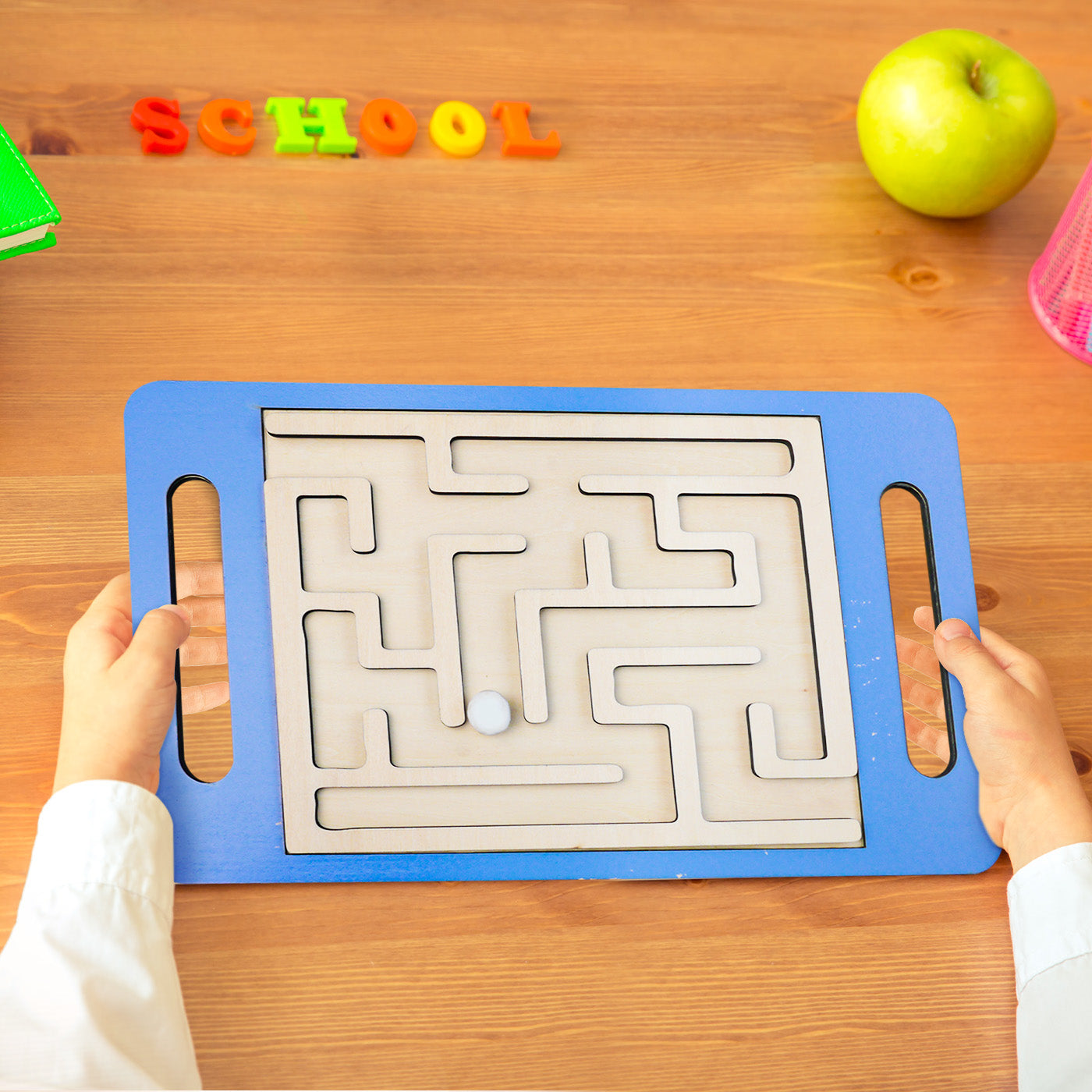 Handheld Balance Rolling Ball Maze Game