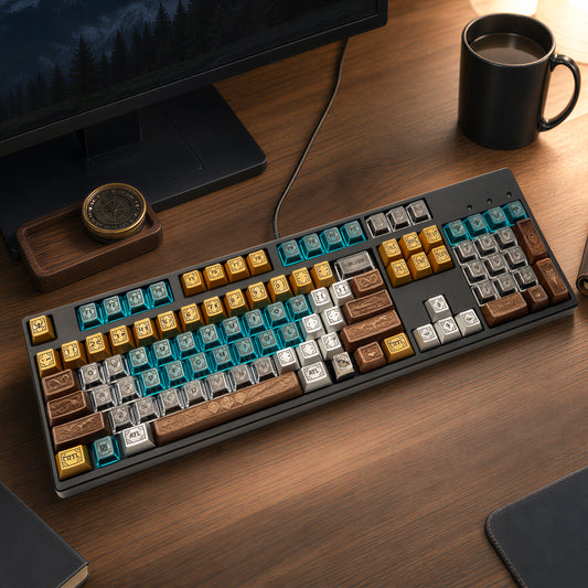 Customized Keyboard Keycap Engraving & Relief Engraving