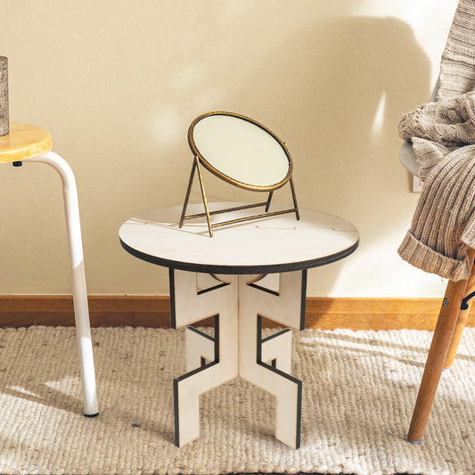 Human Side Table Stool