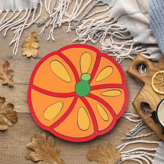Thanksgiving Pumpkin Coasters