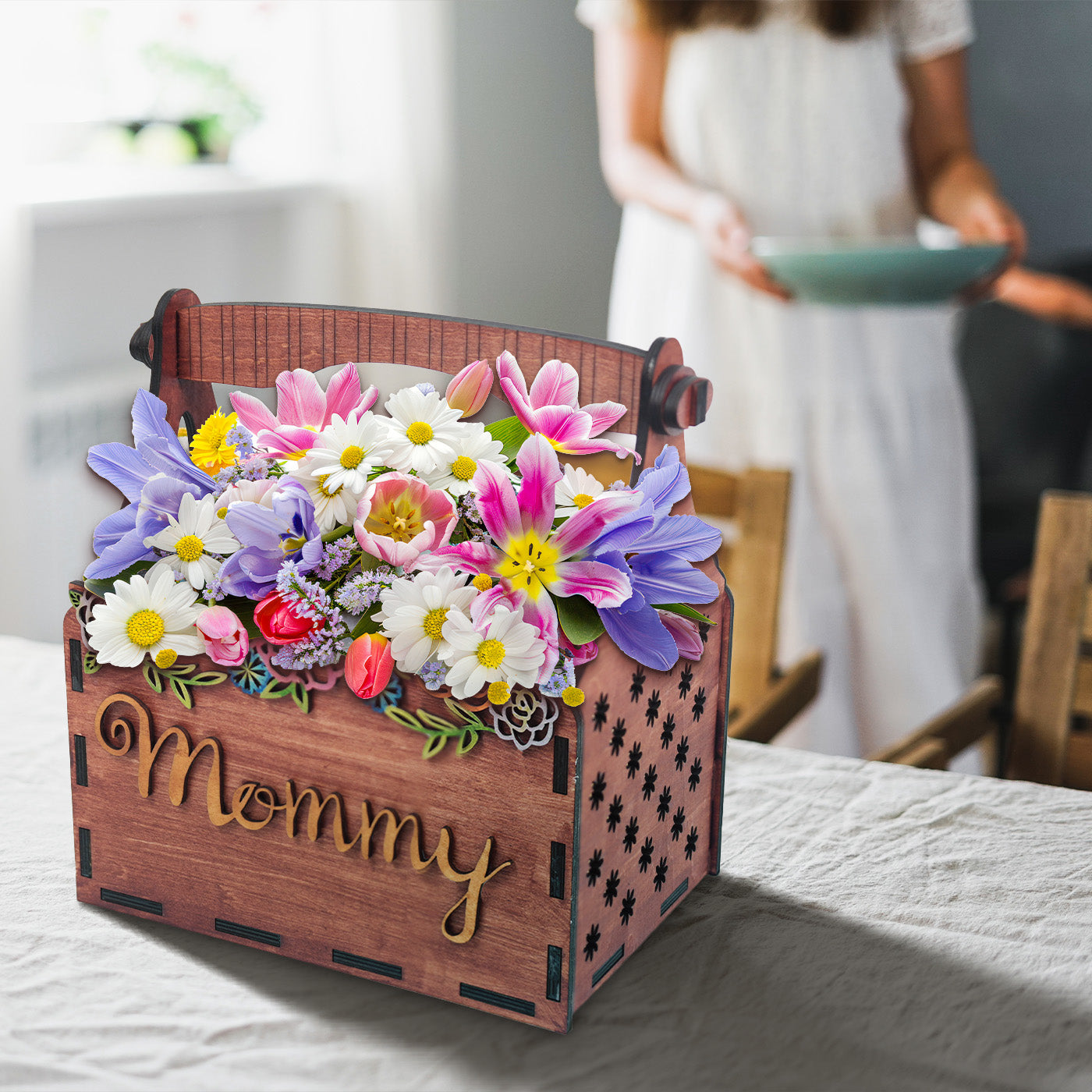 Mothers Day Flower Basket