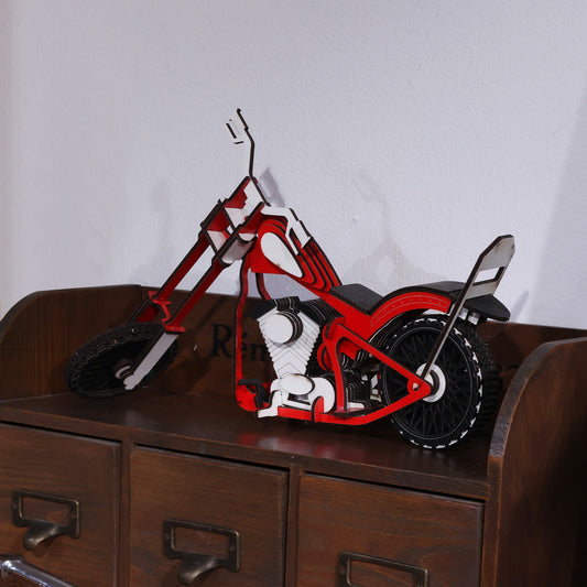 3D Motorcycle Toy Ornaments