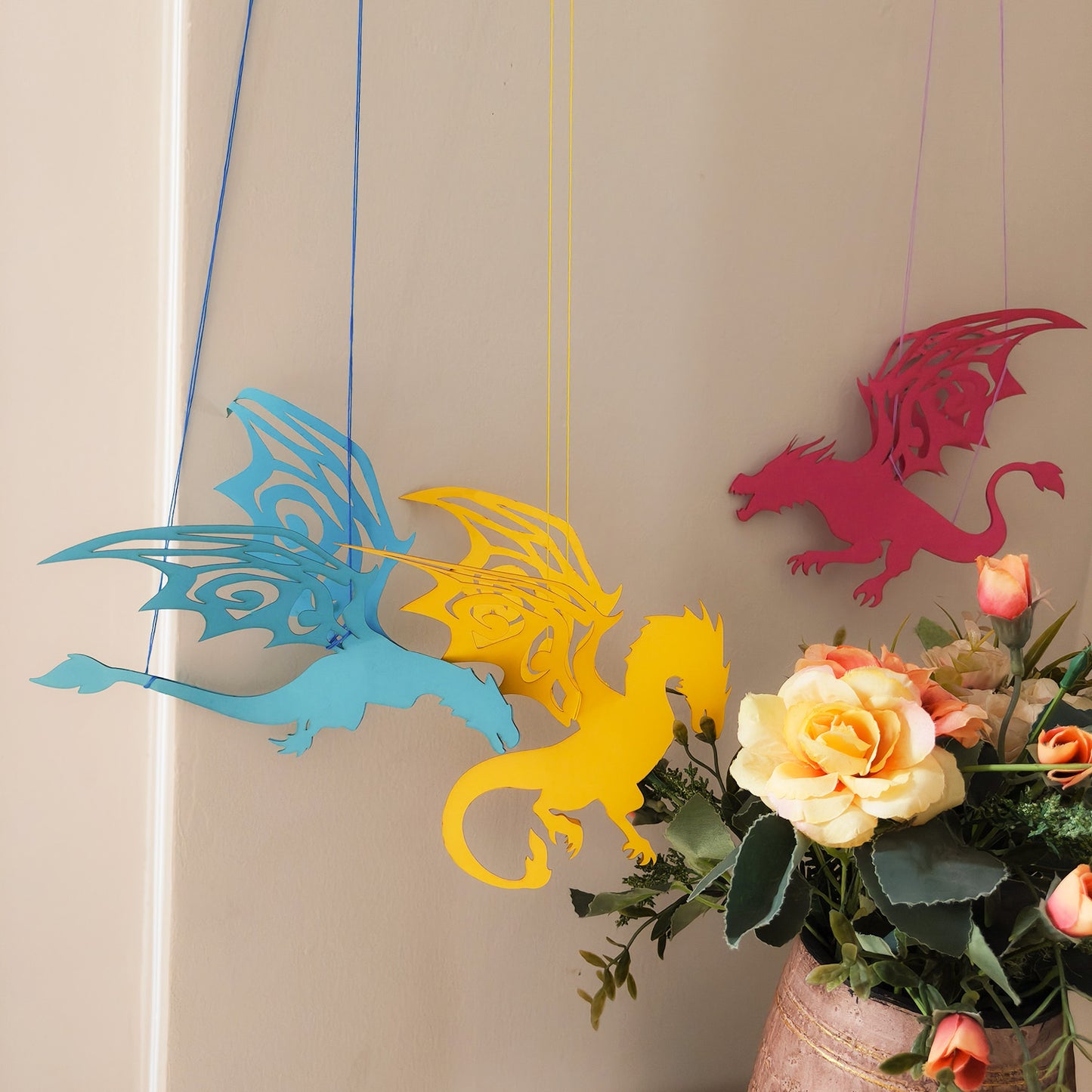 Paper Dragon Ornament