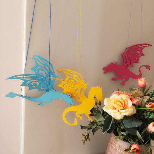 Paper Dragon Ornament