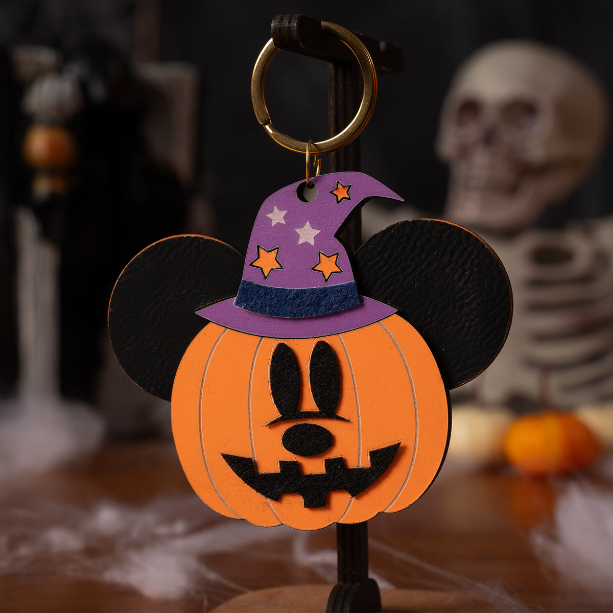 Halloween Cute Pumpkin Keychain