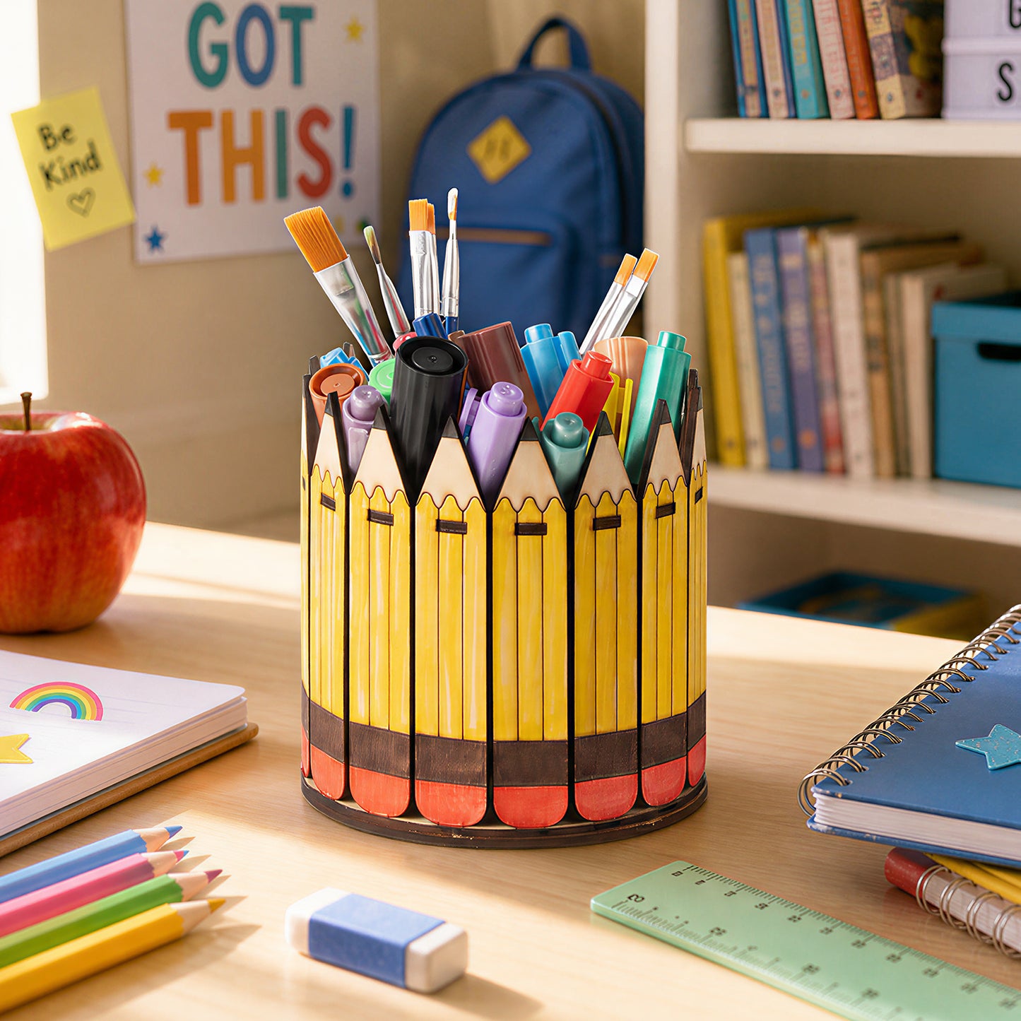 Back To School Pen Holder