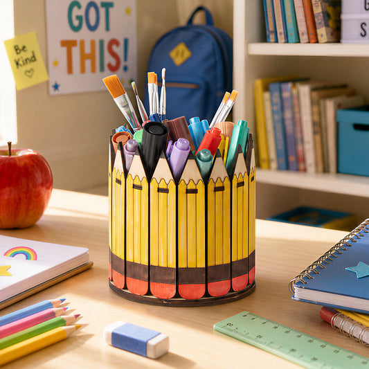 Back To School Pen Holder
