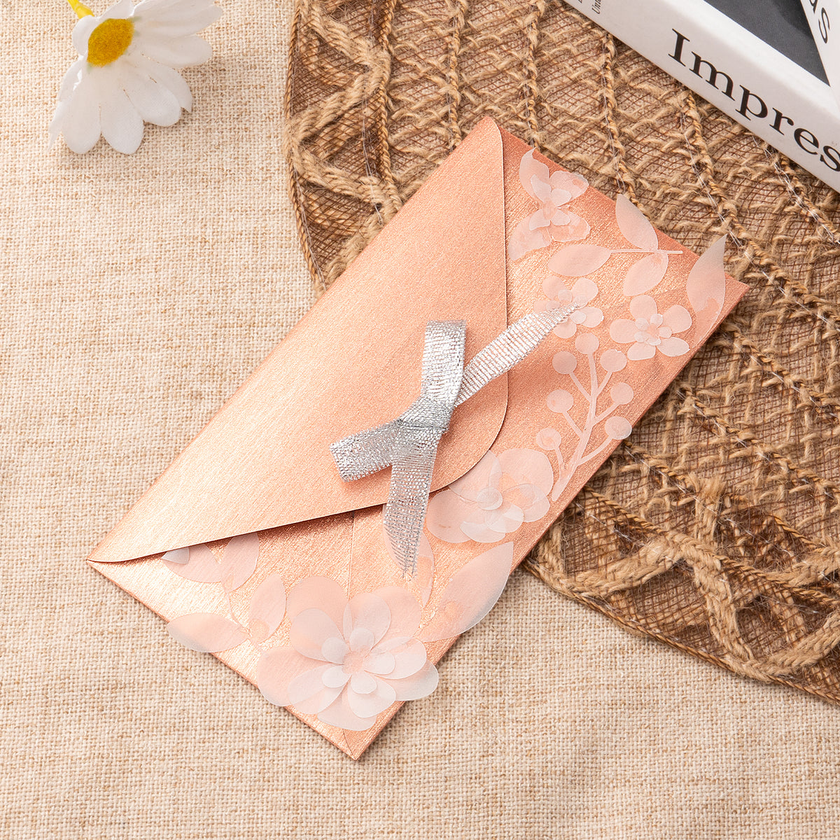 Flower Collage Envelope