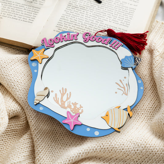 Tropical Ocean Mirror Frame