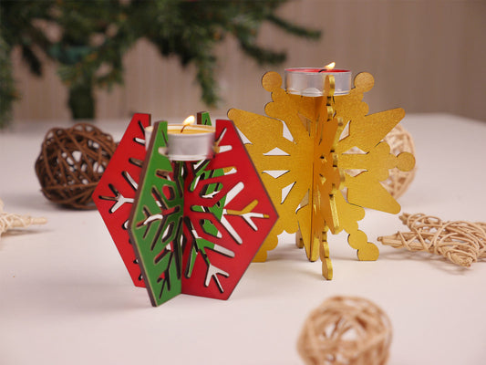 Christmas Candle Holder 02