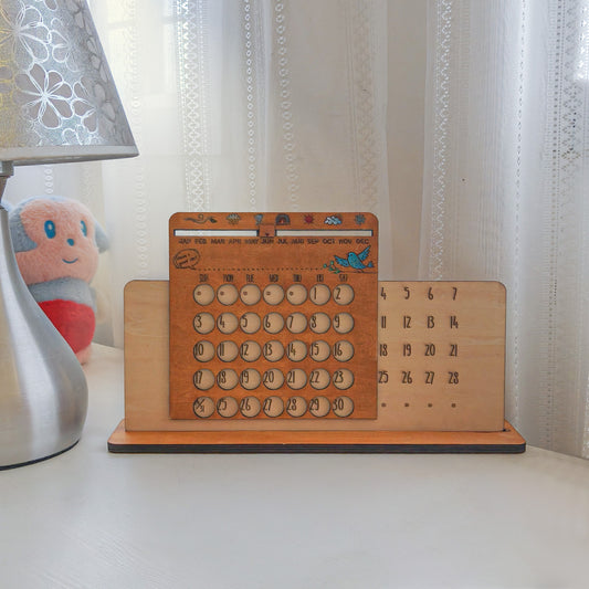 Wooden Calendar for kids