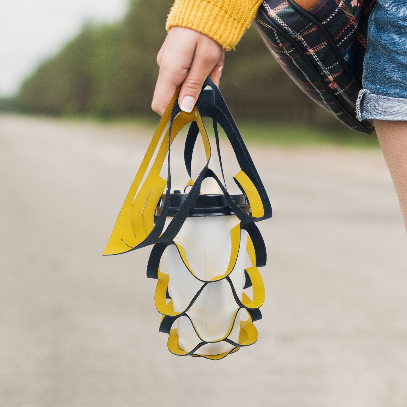 Eco-friendly Handy Cup Carrier Bag