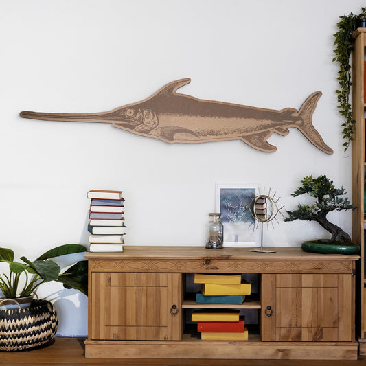 Swordfish Extra Long Wall Art Decoration