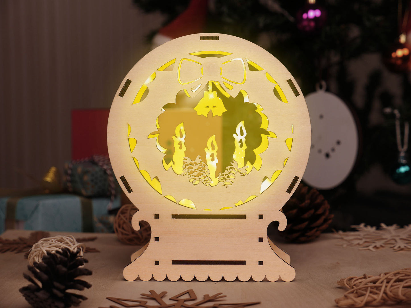 Christmas LED Ornaments 02