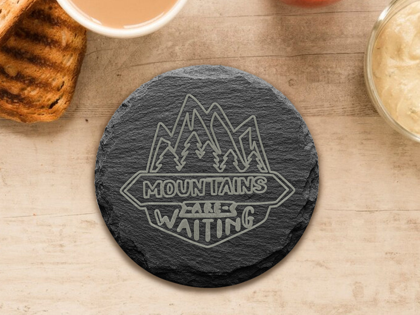 Slate Coaster 09