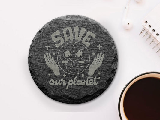 Slate Coaster 04