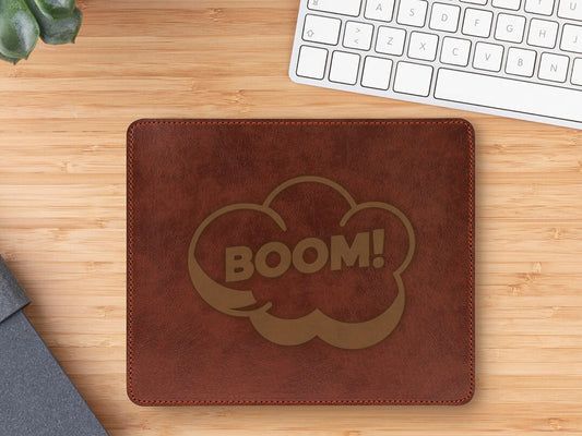 Mouse Pad 10 with a BOOM